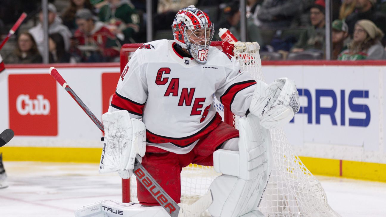 Hurricanes Sign Goalie Pyotr Kochetkov to Two-Year Extension