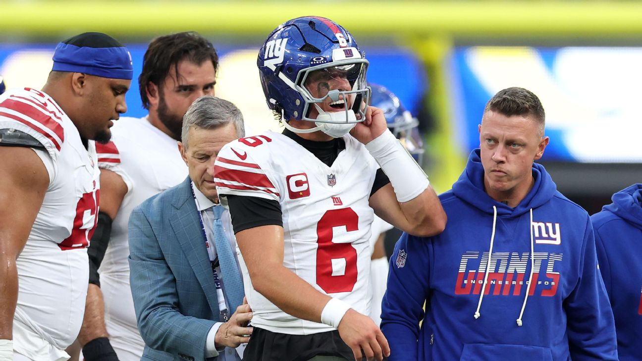 Giants QB Jaxson Dart to Have Season-Ending Knee Surgery