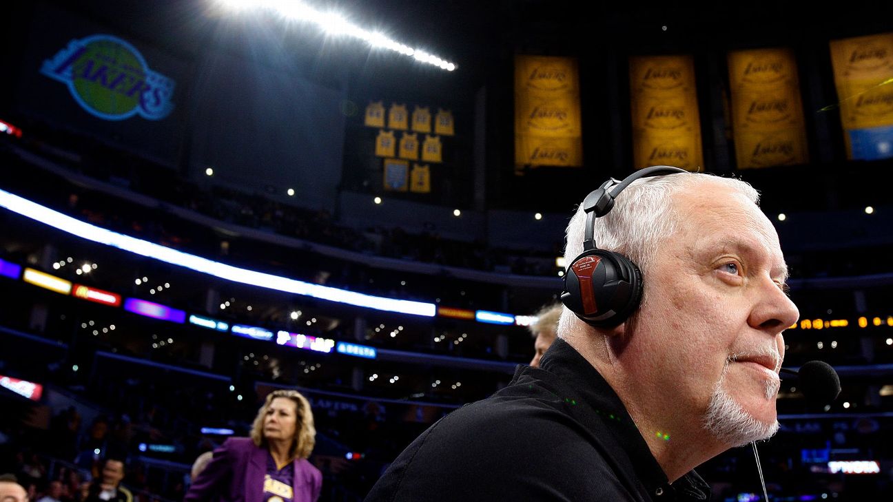 Lawrence Tanter, the Voice of the Lakers for 43 Years, Dies at 76