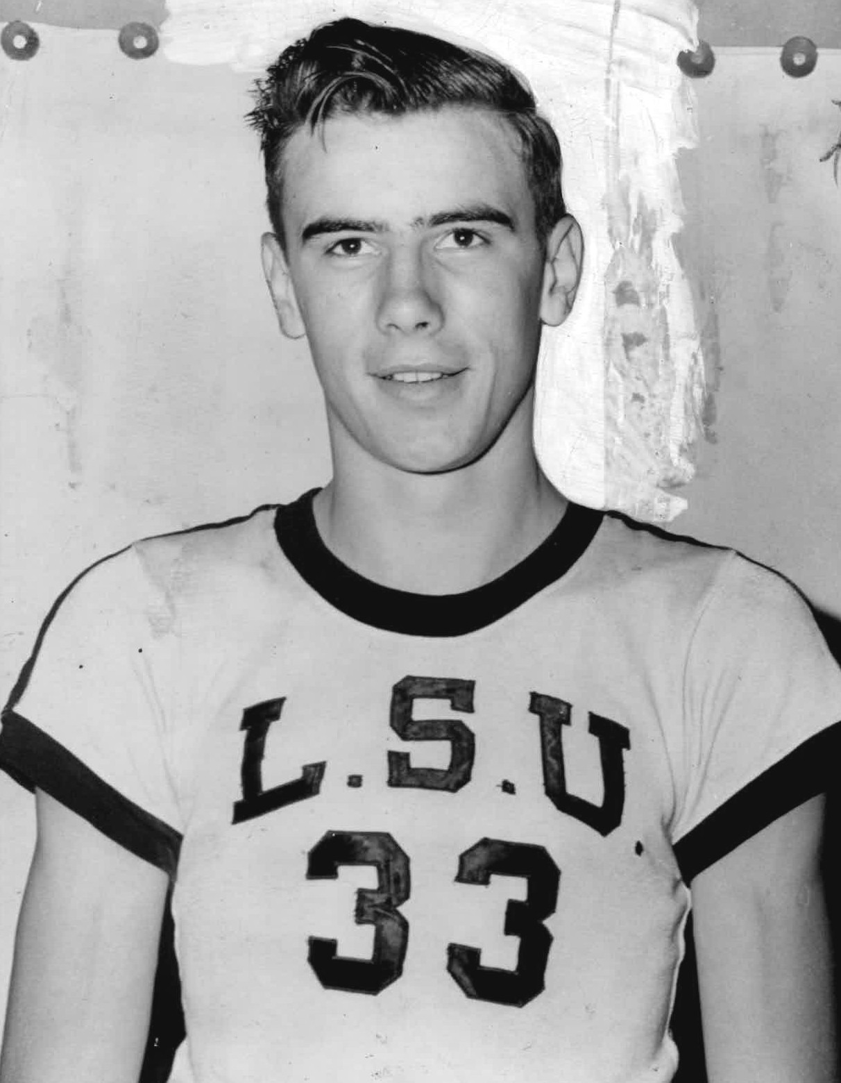 Pettit in 1951, when he was at LSU. Bob Pettit in 1951