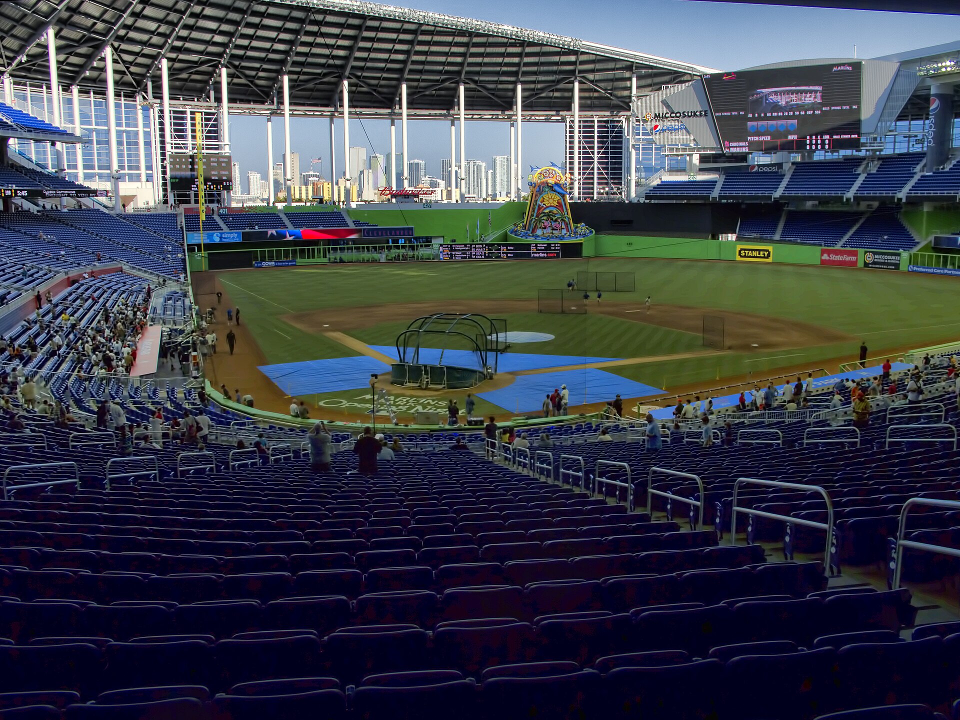 Eury Pérez Throws One-Hitter as Marlins Blank Braves