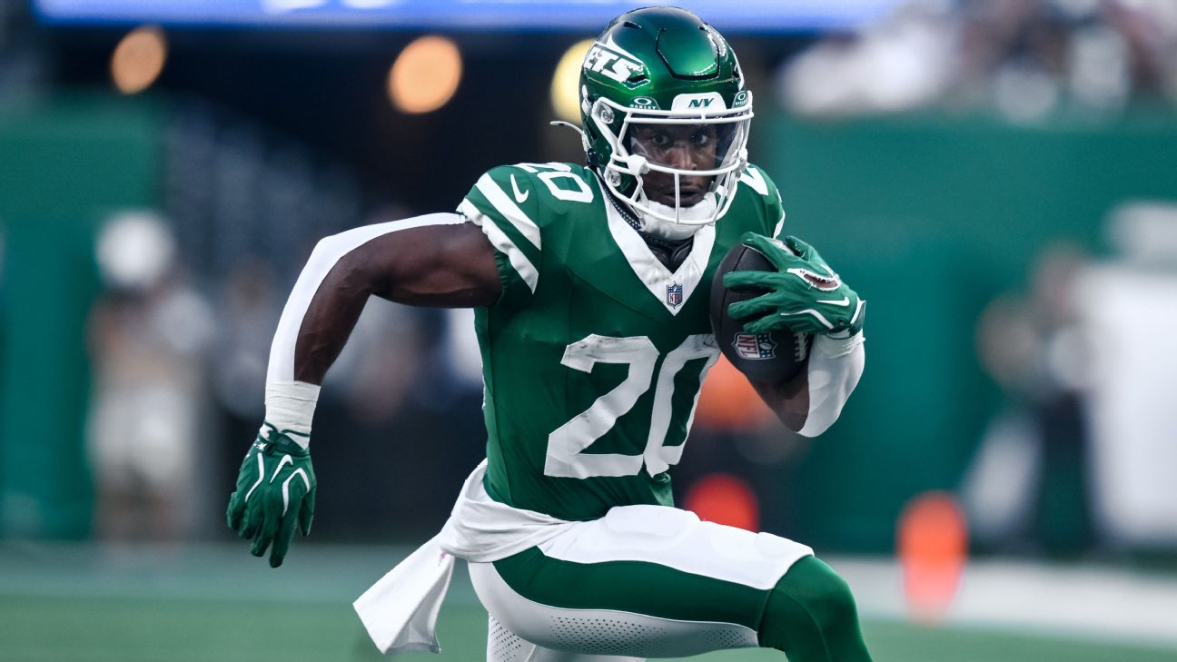 Braelon Allen Has Never Had More Than 12 Carries. Sunday in Chicago, He's the Jets' Lead Back