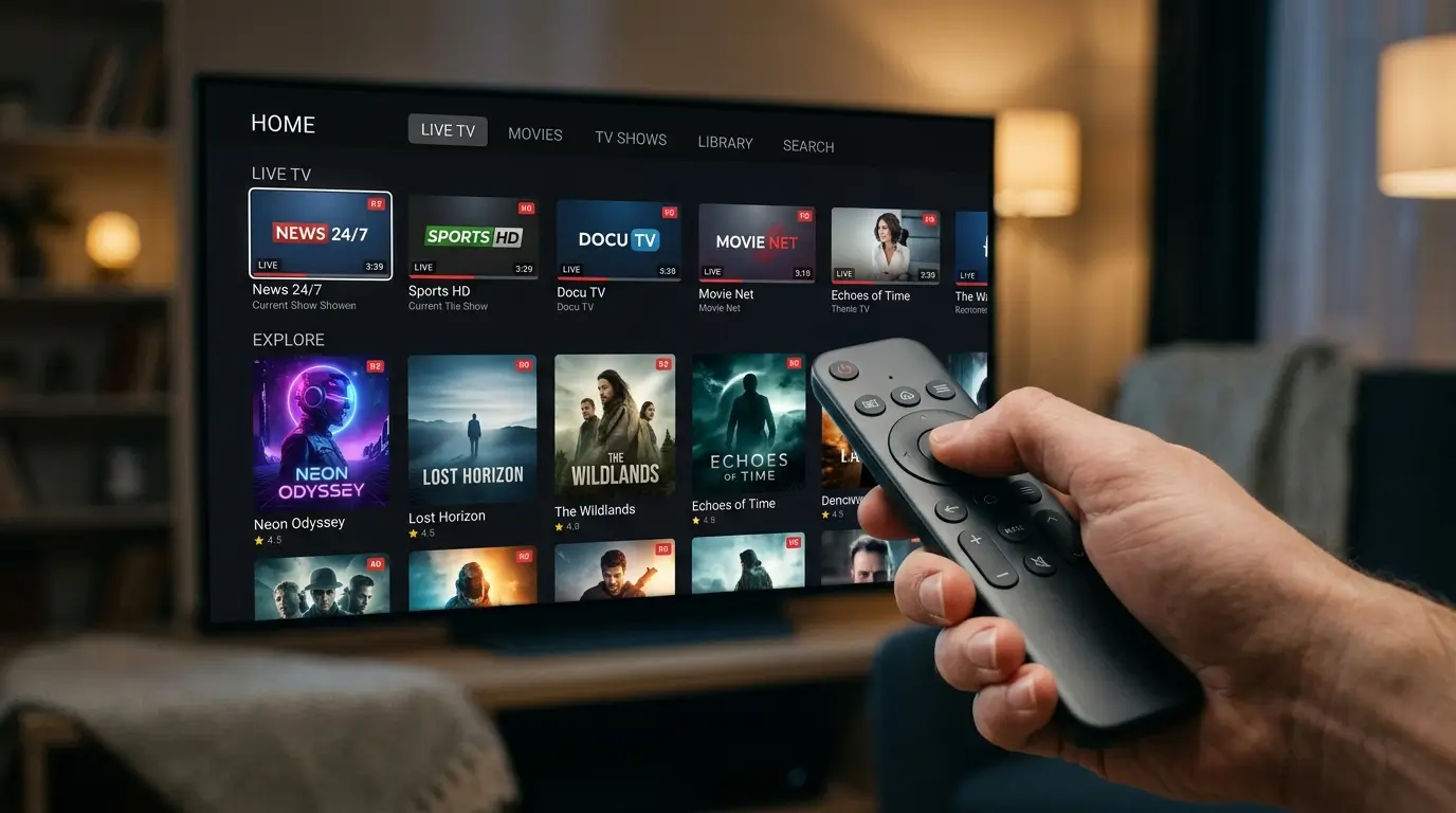 IPTV Setup on Smart TVs